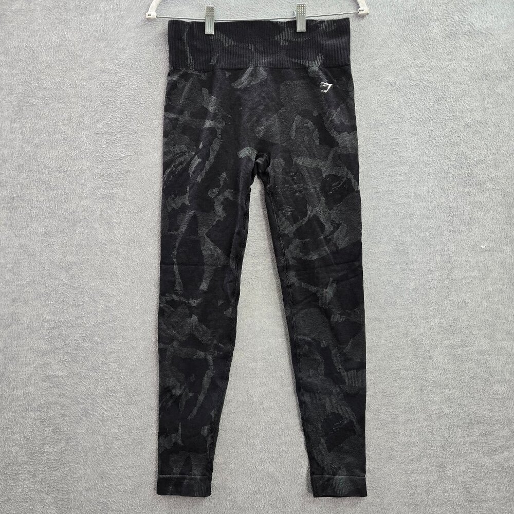 Gymshark‎ Women Activewear Pants S Black Elastane Nylon Polyester Yoga Legging